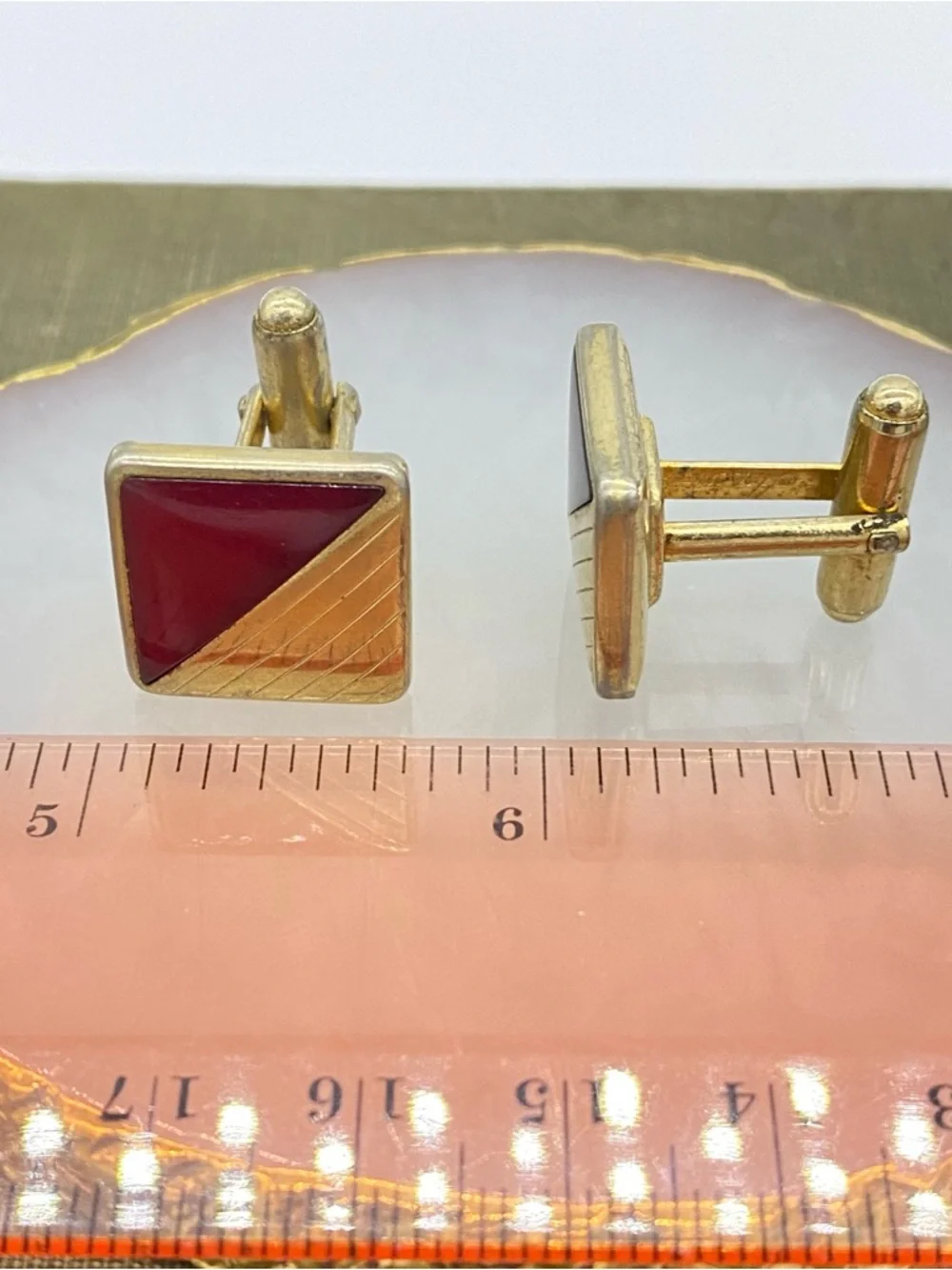 Anson Mid Century Cuff Links Vintage